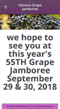 Mobile Screenshot of grapejamboree.com